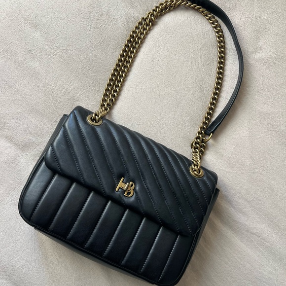 Henri Bendel Leather Crossbody Shoulder Bag - Picture 1 of 16